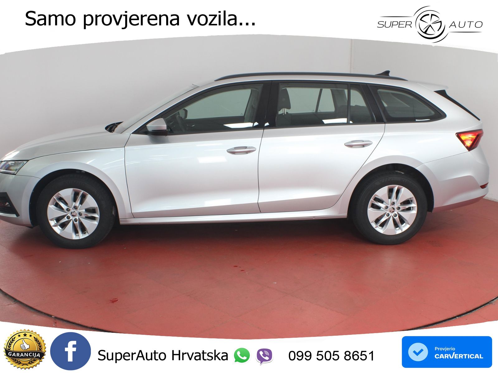 Škoda Octavia Combi 2.0 TDI (150 KS) LED+GR SJED+ACC