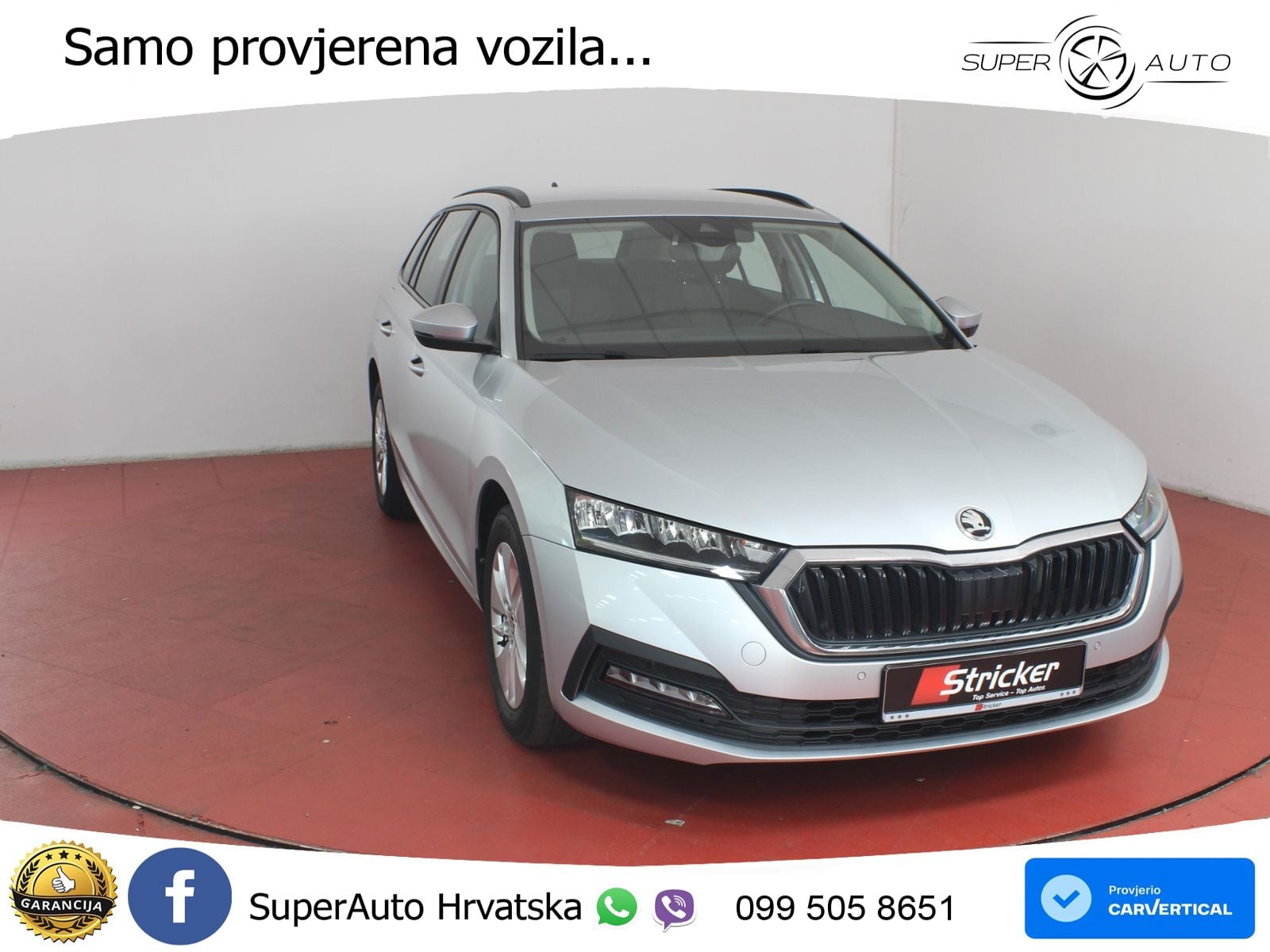 Škoda Octavia Combi 2.0 TDI (150 KS) LED+GR SJED+ACC