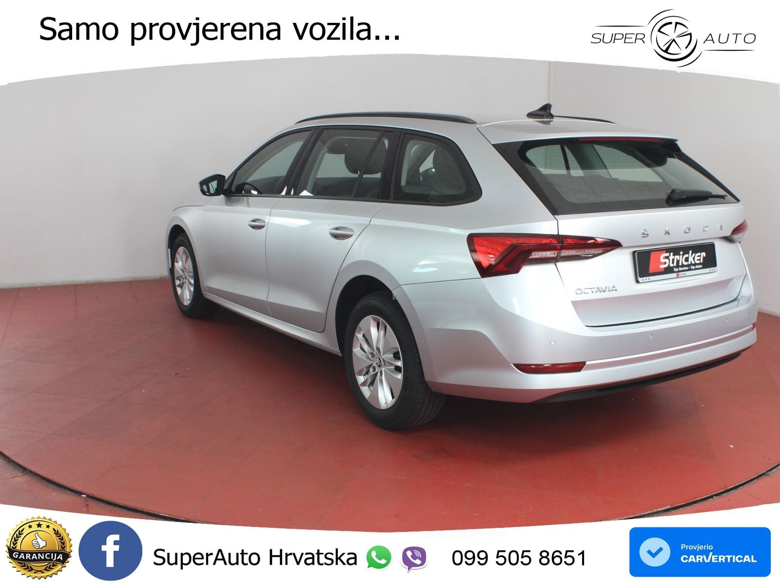 Škoda Octavia Combi 2.0 TDI (150 KS) LED+GR SJED+ACC
