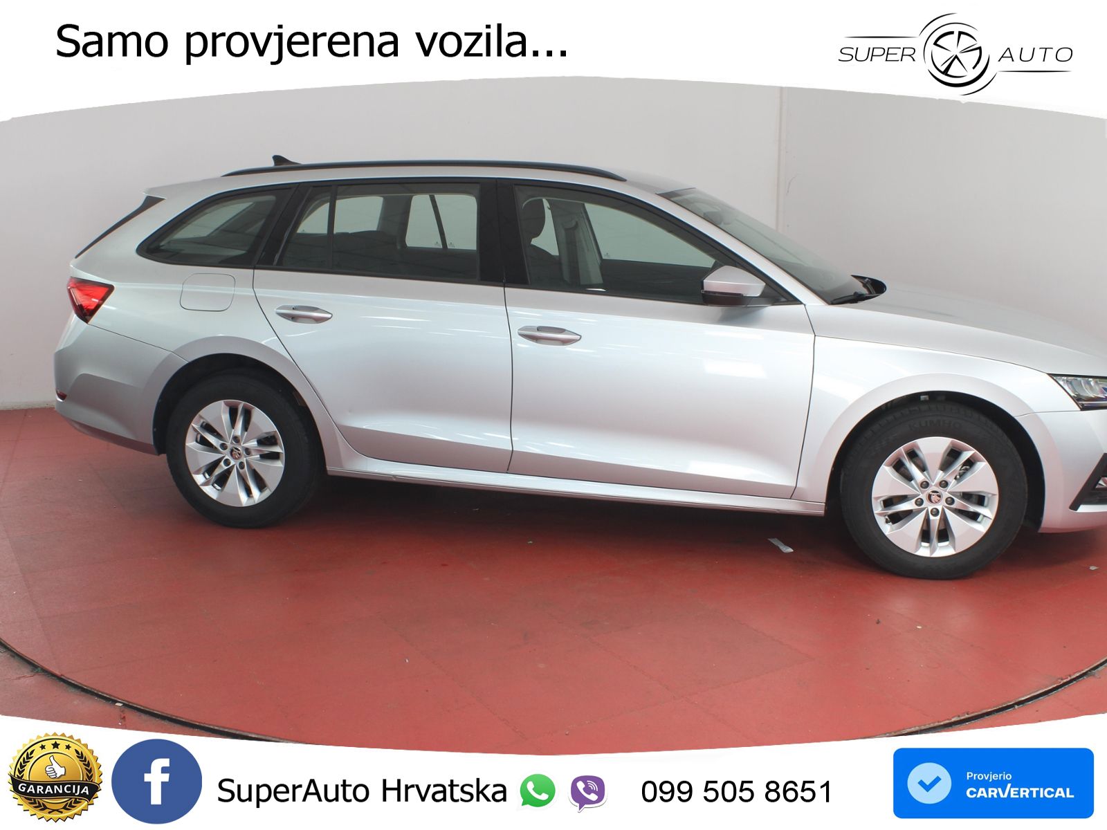 Škoda Octavia Combi 2.0 TDI (150 KS) LED+GR SJED+ACC