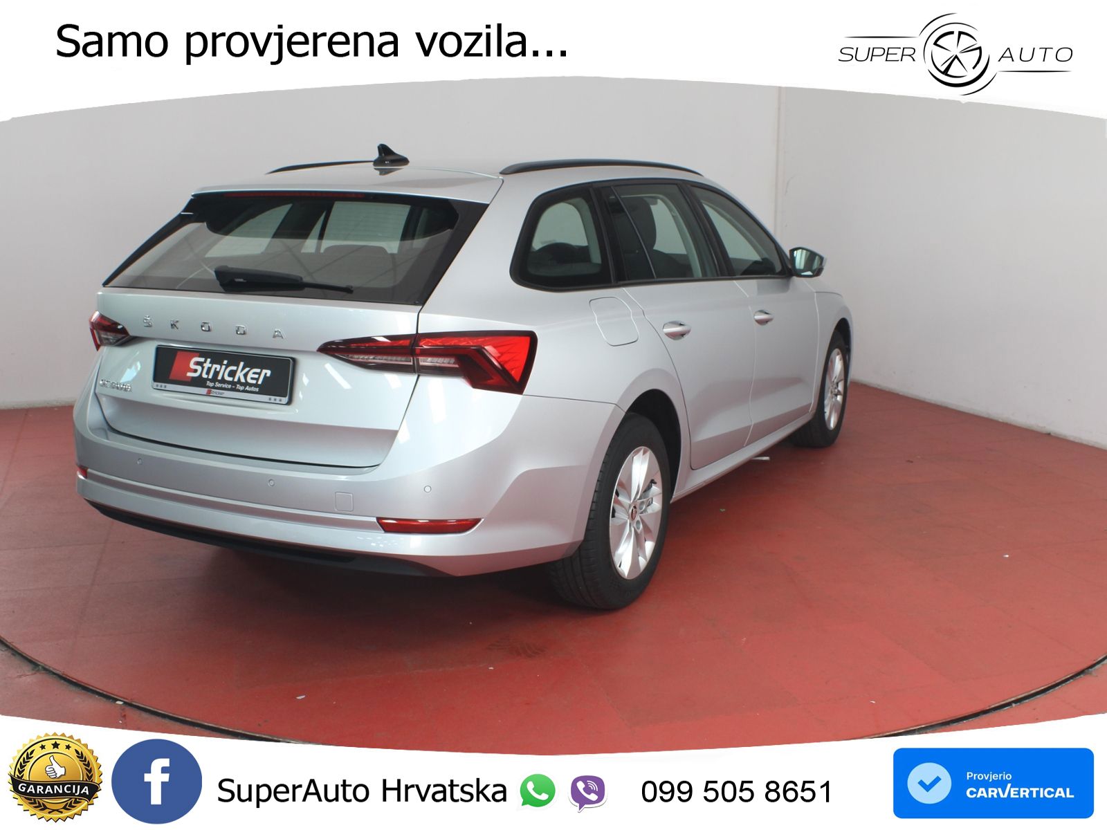 Škoda Octavia Combi 2.0 TDI (150 KS) LED+GR SJED+ACC