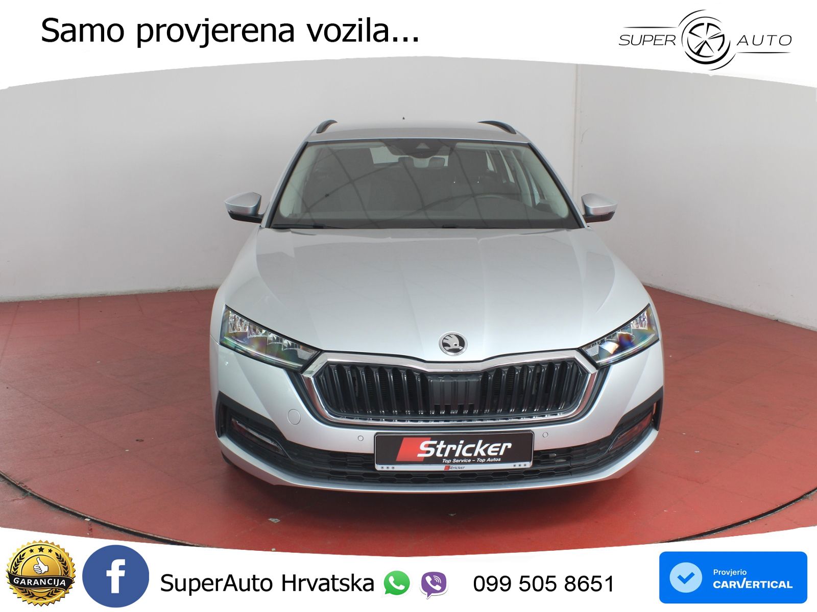 Škoda Octavia Combi 2.0 TDI (150 KS) LED+GR SJED+ACC