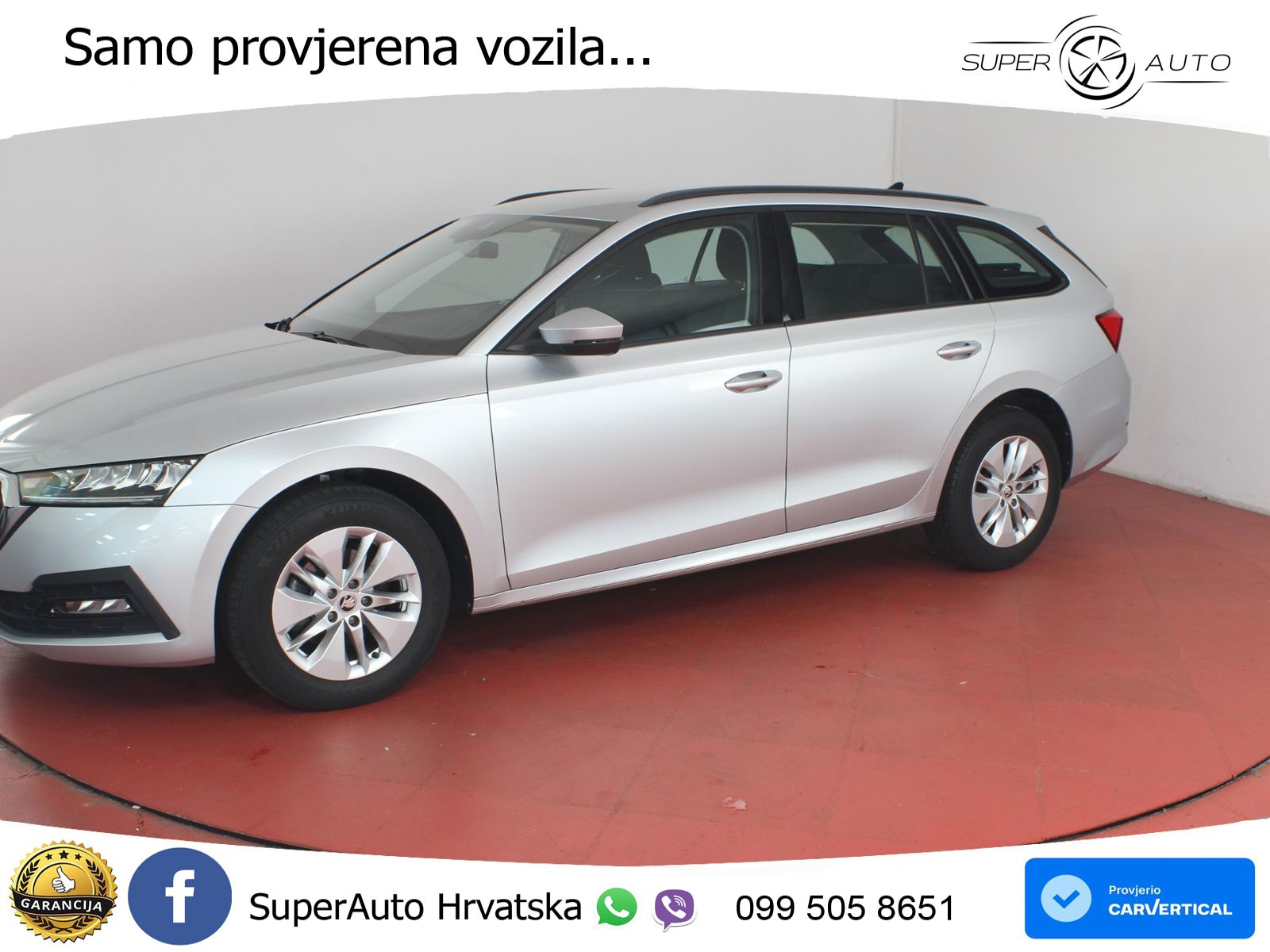 Škoda Octavia Combi 2.0 TDI (150 KS) LED+GR SJED+ACC