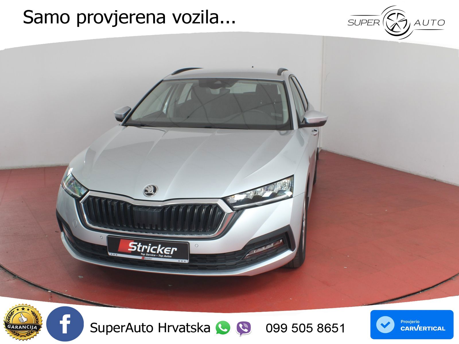 Škoda Octavia Combi 2.0 TDI (150 KS) LED+GR SJED+ACC