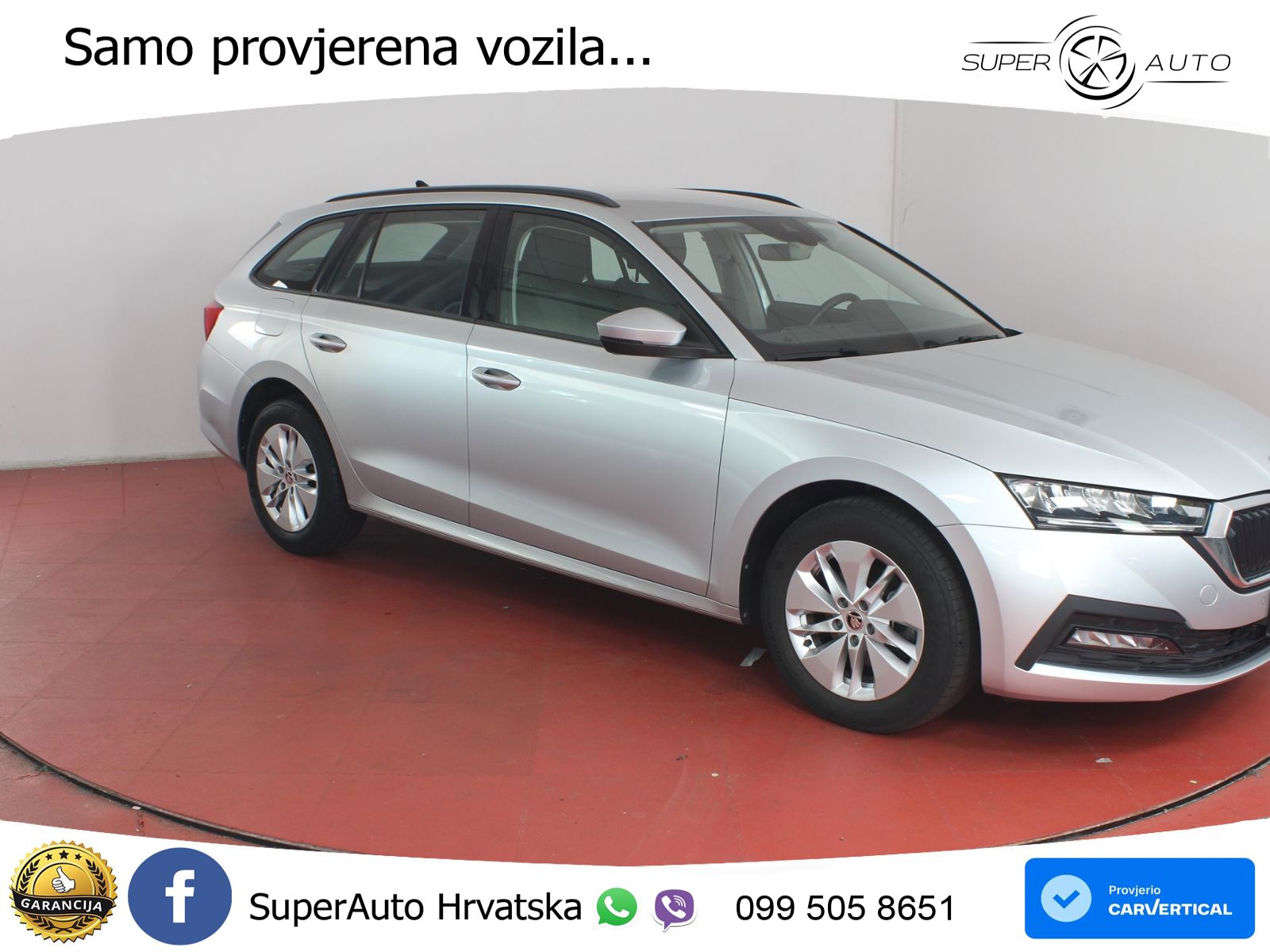 Škoda Octavia Combi 2.0 TDI (150 KS) LED+GR SJED+ACC