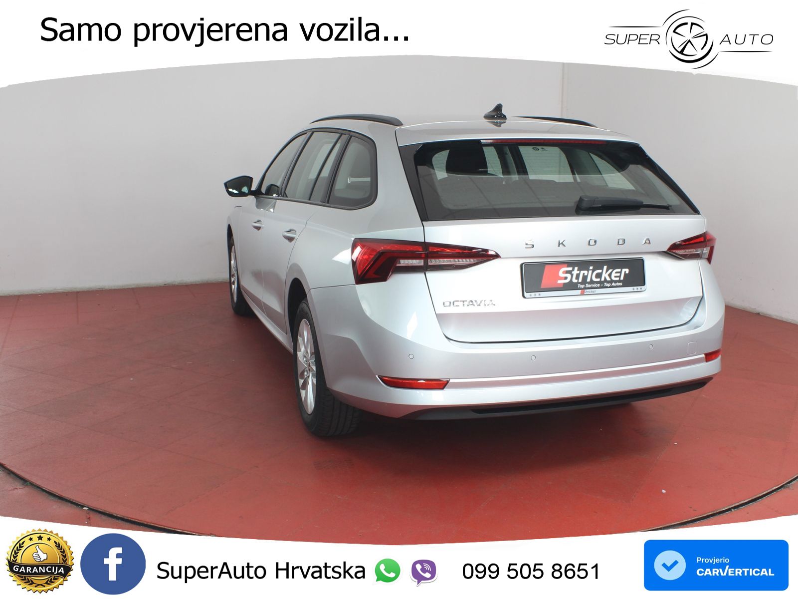 Škoda Octavia Combi 2.0 TDI (150 KS) LED+GR SJED+ACC
