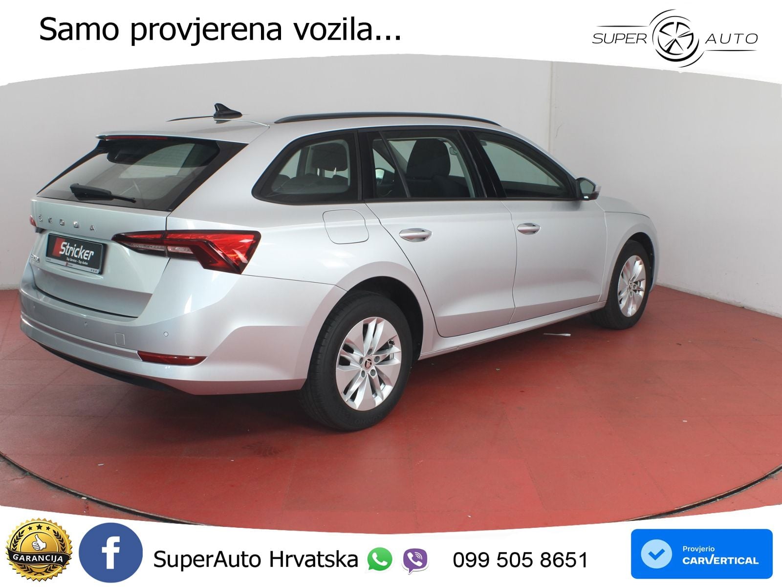 Škoda Octavia Combi 2.0 TDI (150 KS) LED+GR SJED+ACC