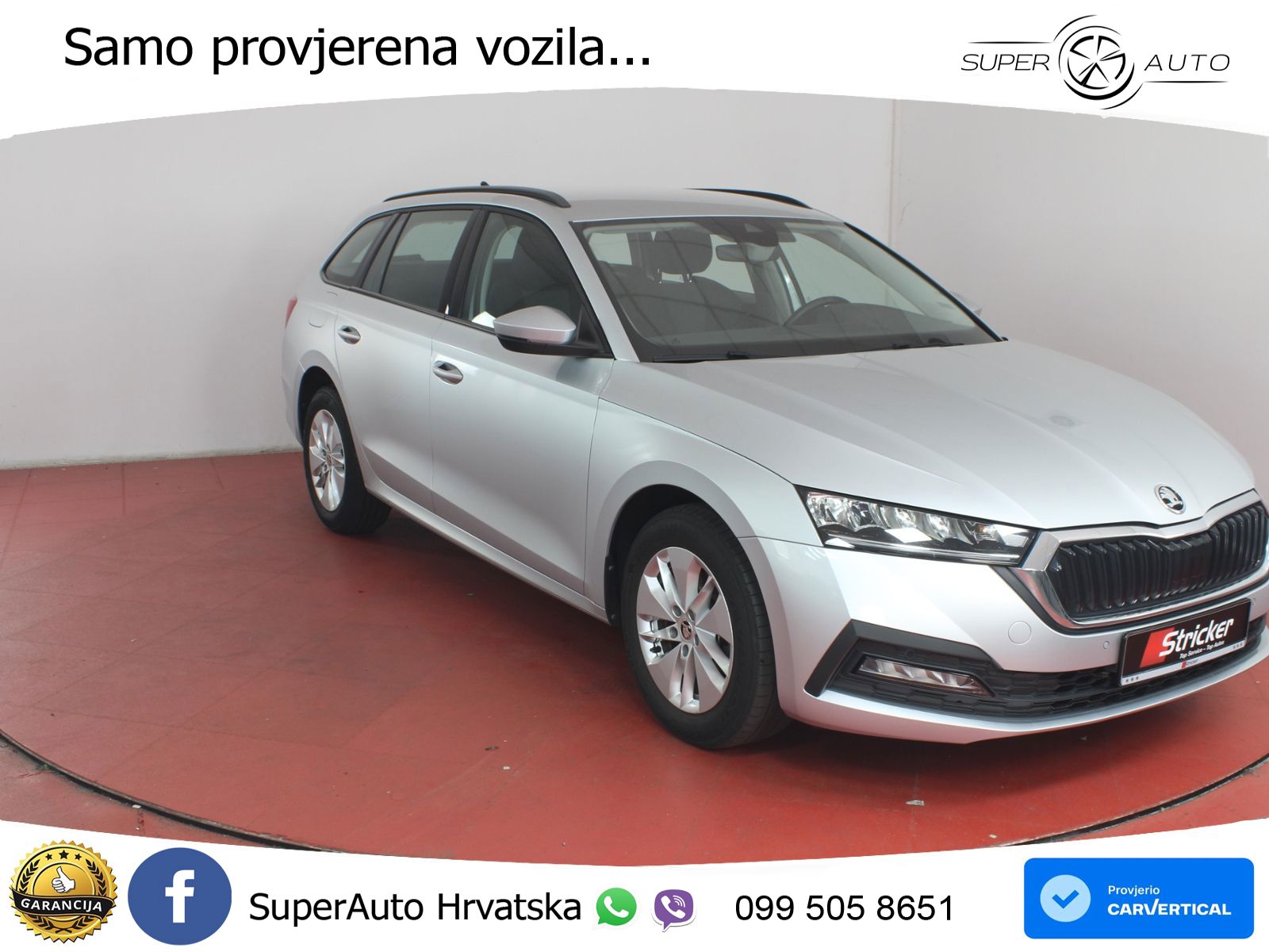 Škoda Octavia Combi 2.0 TDI (150 KS) LED+GR SJED+ACC