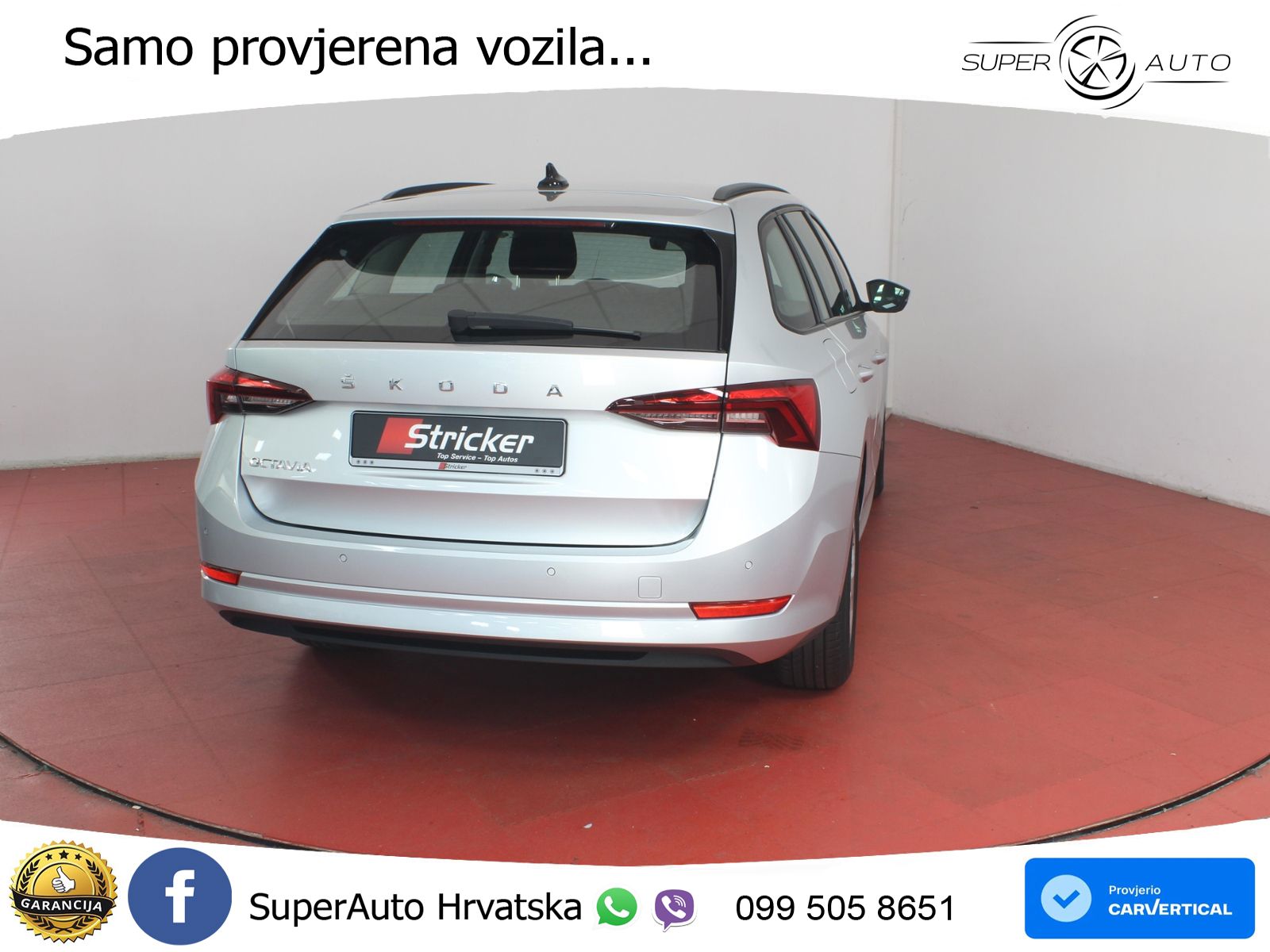 Škoda Octavia Combi 2.0 TDI (150 KS) LED+GR SJED+ACC
