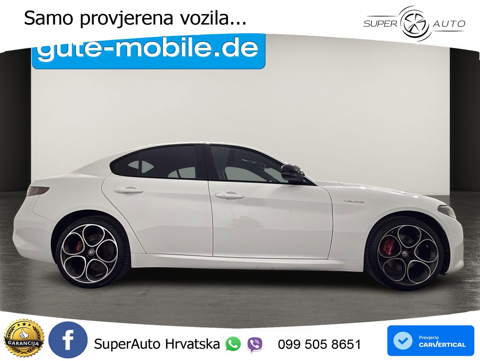 Alfa Romeo Giulia 2.0 Turbo (280 KS) Q4 Automatic MATRIX+GR SJED+KAM