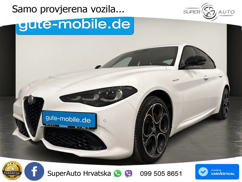 Alfa Romeo Giulia 2.0 Turbo (280 KS) Q4 Automatic MATRIX+GR SJED+KAM