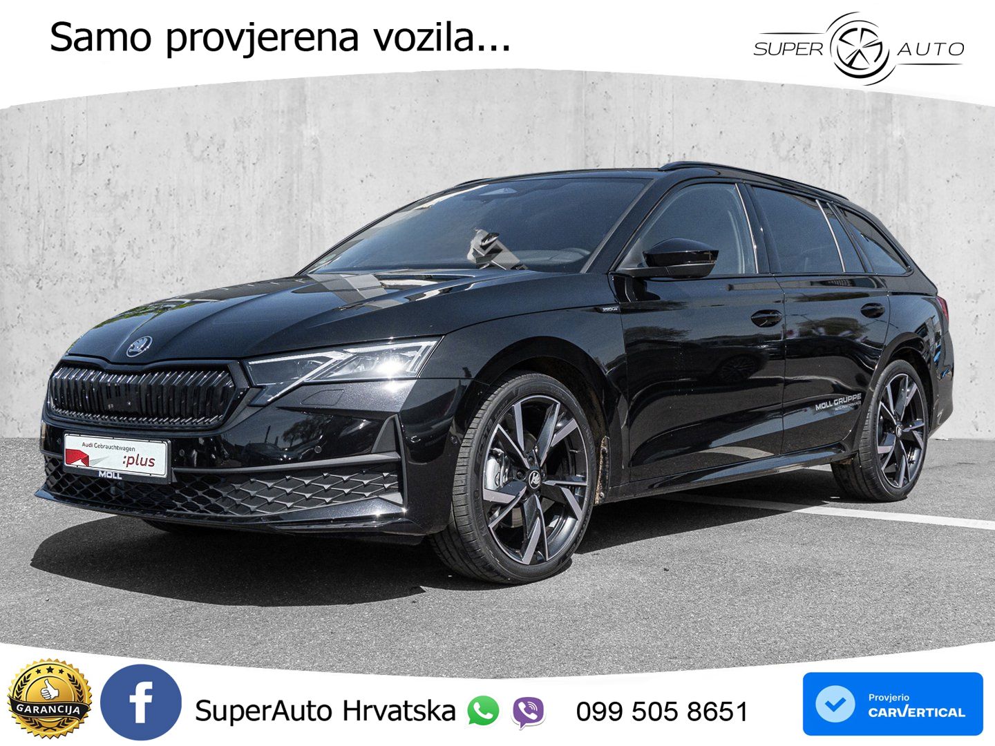 Škoda Octavia Combi 2.0 TDI (150 KS) DSG SportLine LED+GR SJED+ACC