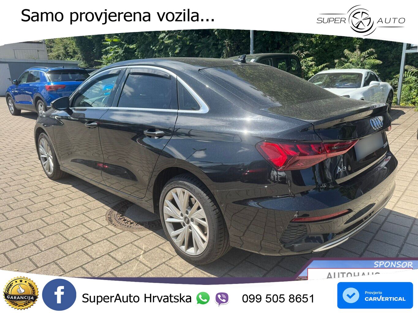 Audi A3 Limuzina 35 TFSI (150 KS) S tronic advanced LED+GR SJED+ACC