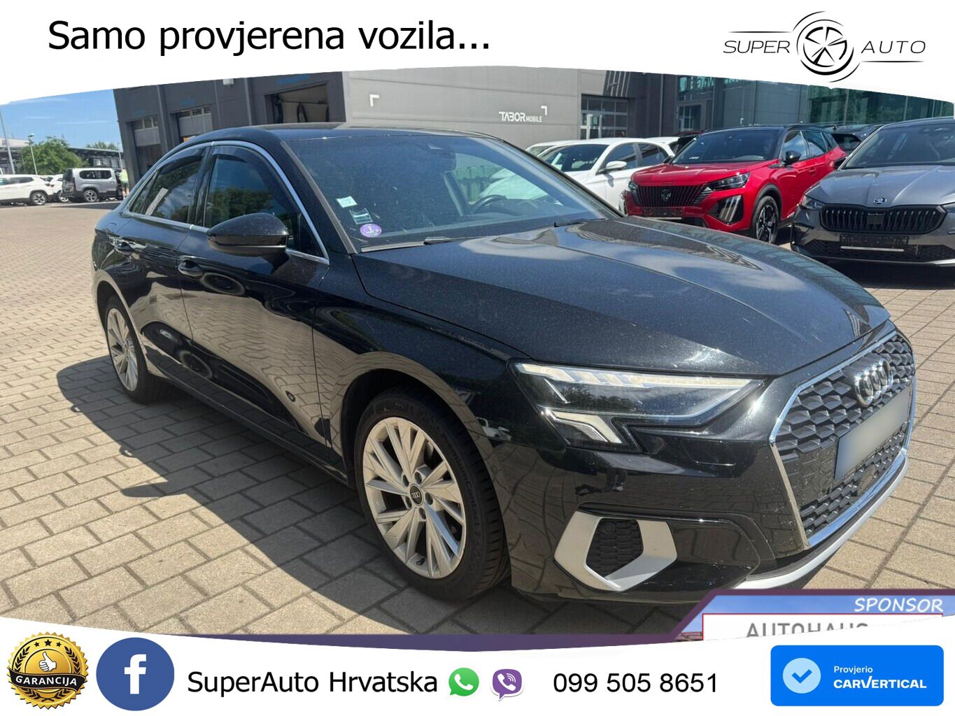 Audi A3 Limuzina 35 TFSI (150 KS) S tronic advanced LED+GR SJED+ACC