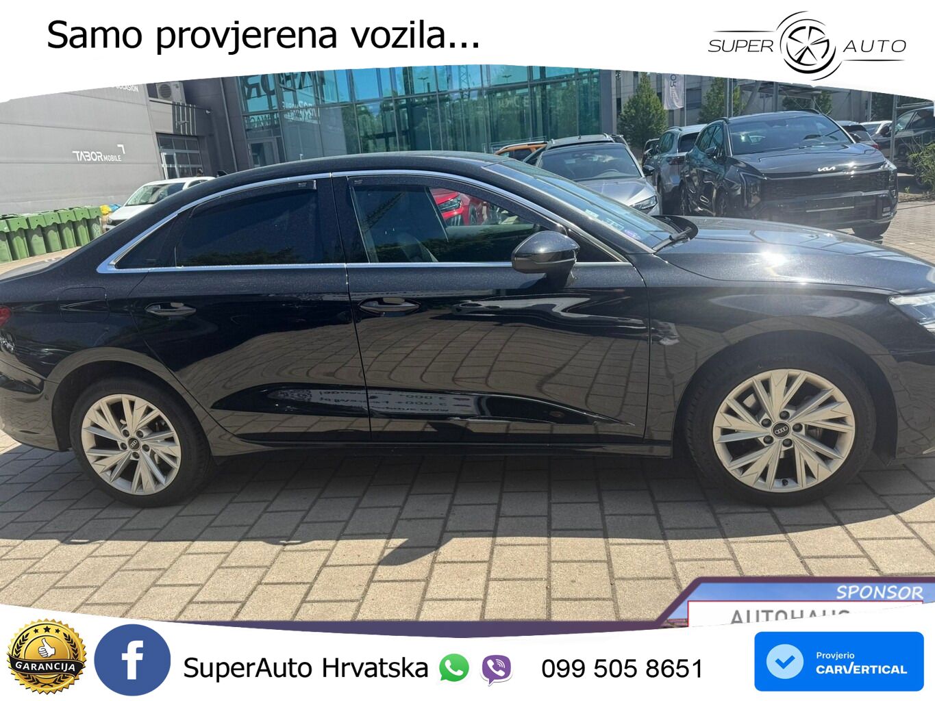 Audi A3 Limuzina 35 TFSI (150 KS) S tronic advanced LED+GR SJED+ACC