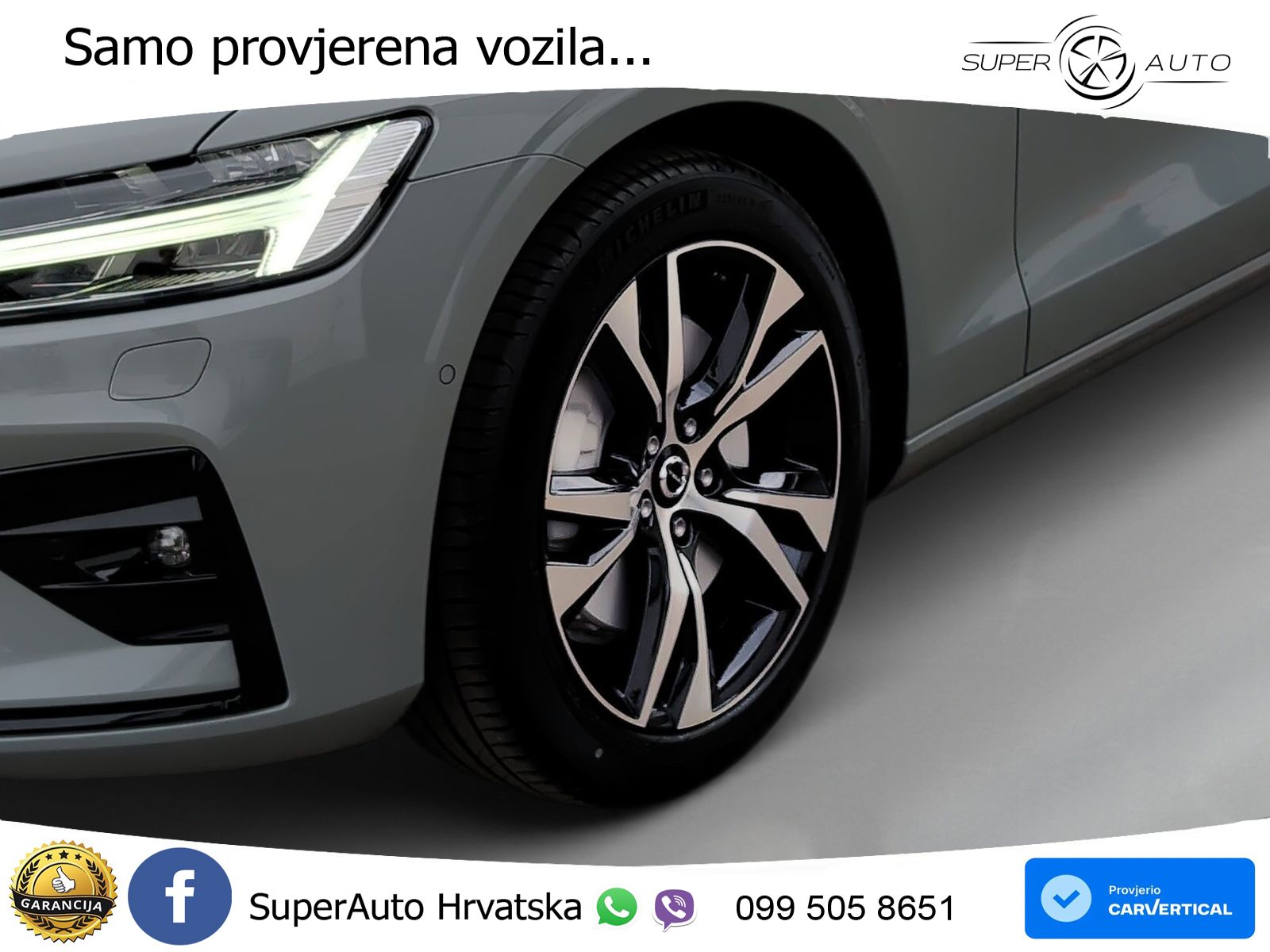 Volvo V60 2.0 B4 Benzin DCT LED+GR SJED+ACC