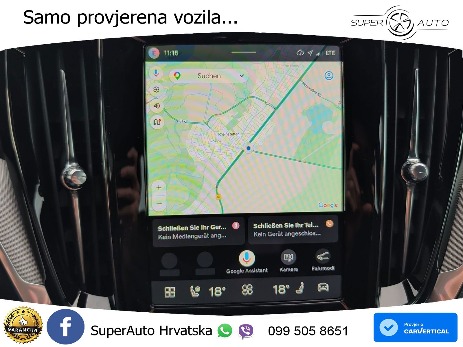 Volvo V60 2.0 B4 Benzin DCT LED+GR SJED+ACC