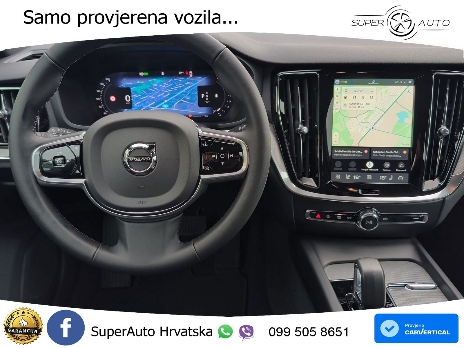 Volvo V60 2.0 B4 Benzin DCT LED+GR SJED+ACC