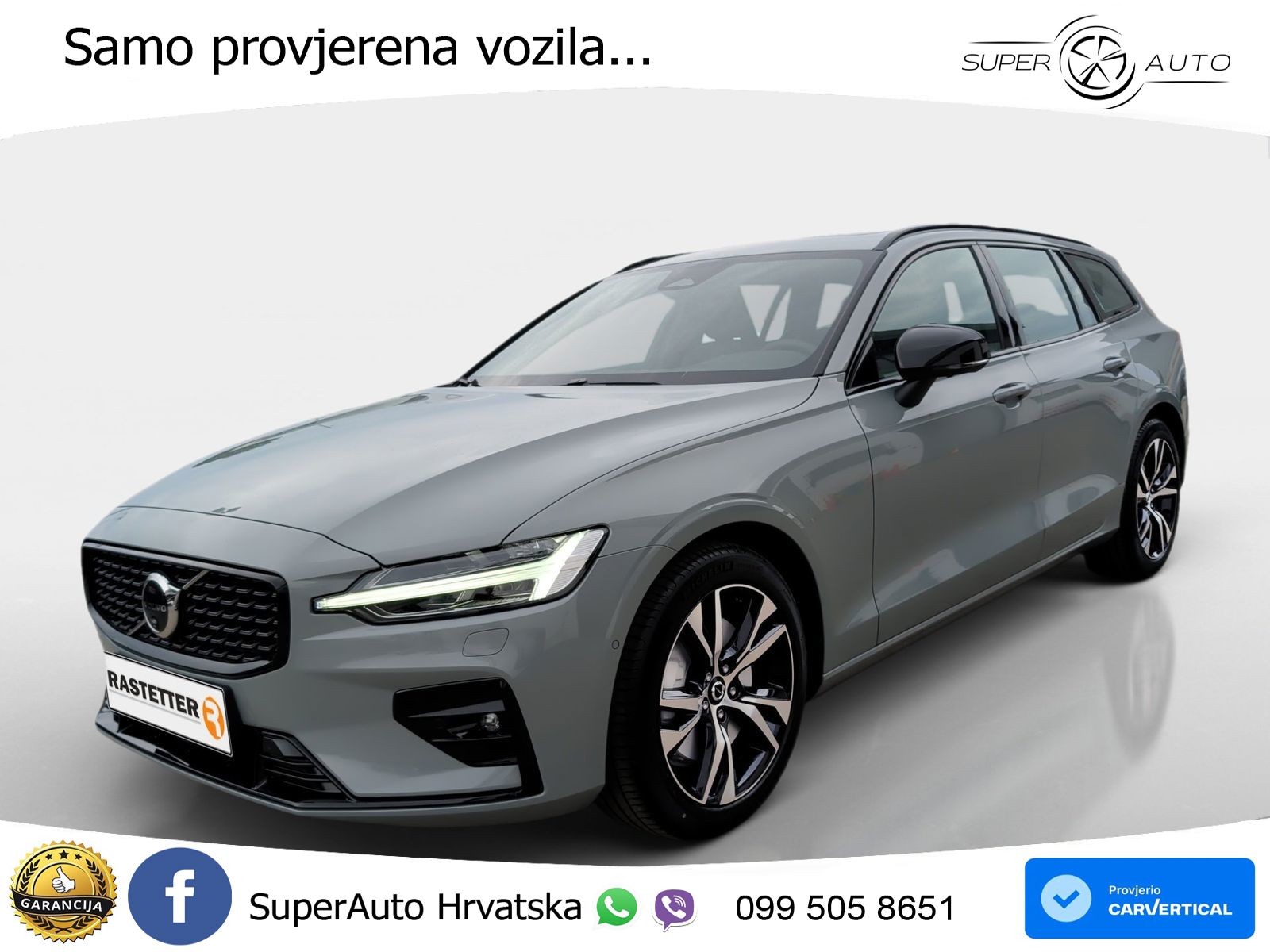 Volvo V60 2.0 B4 Benzin DCT LED+GR SJED+ACC