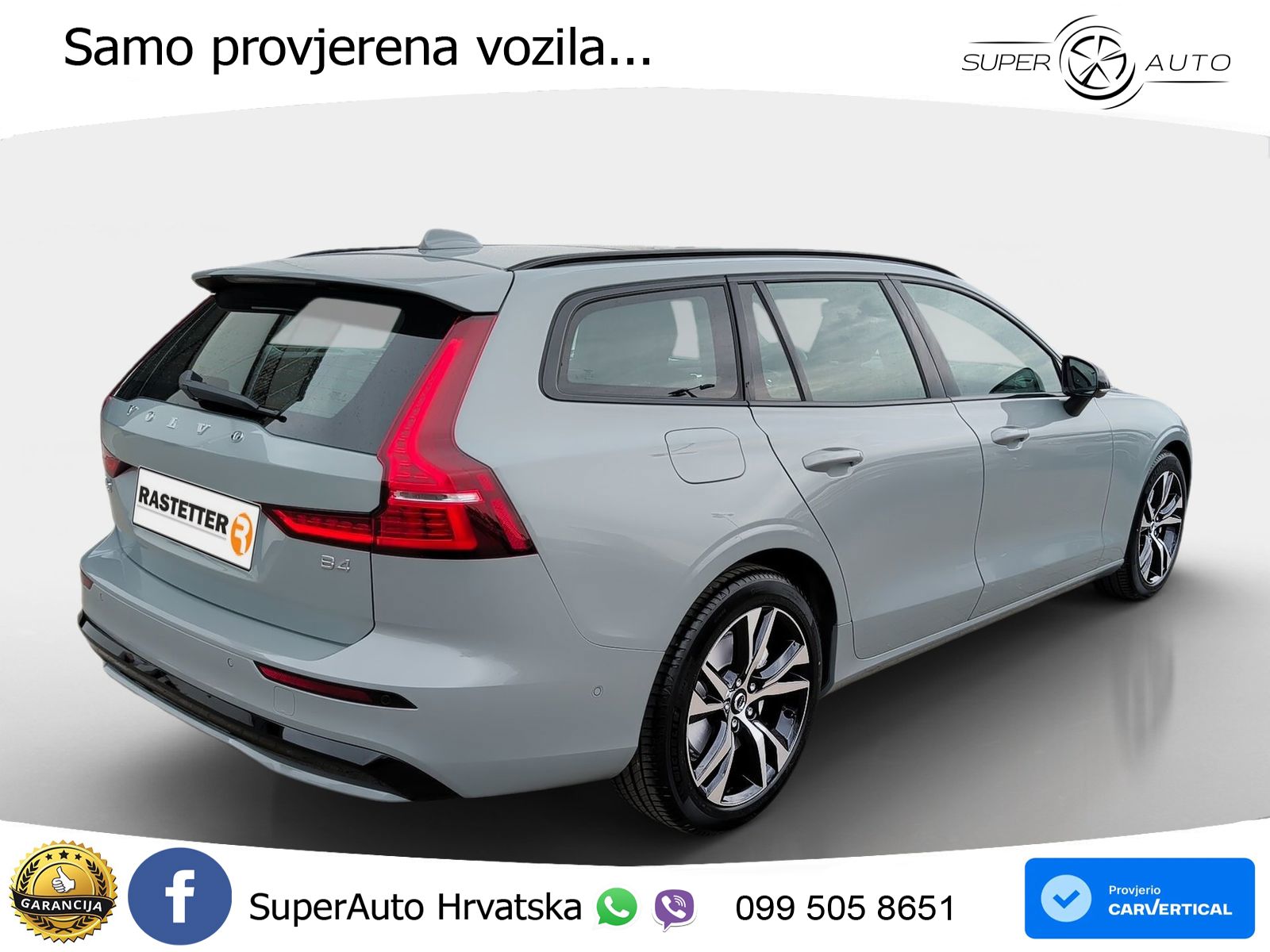 Volvo V60 2.0 B4 Benzin DCT LED+GR SJED+ACC