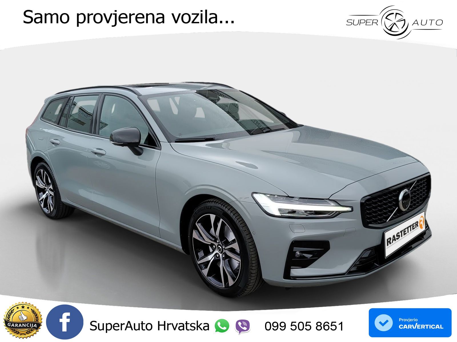 Volvo V60 2.0 B4 Benzin DCT LED+GR SJED+ACC