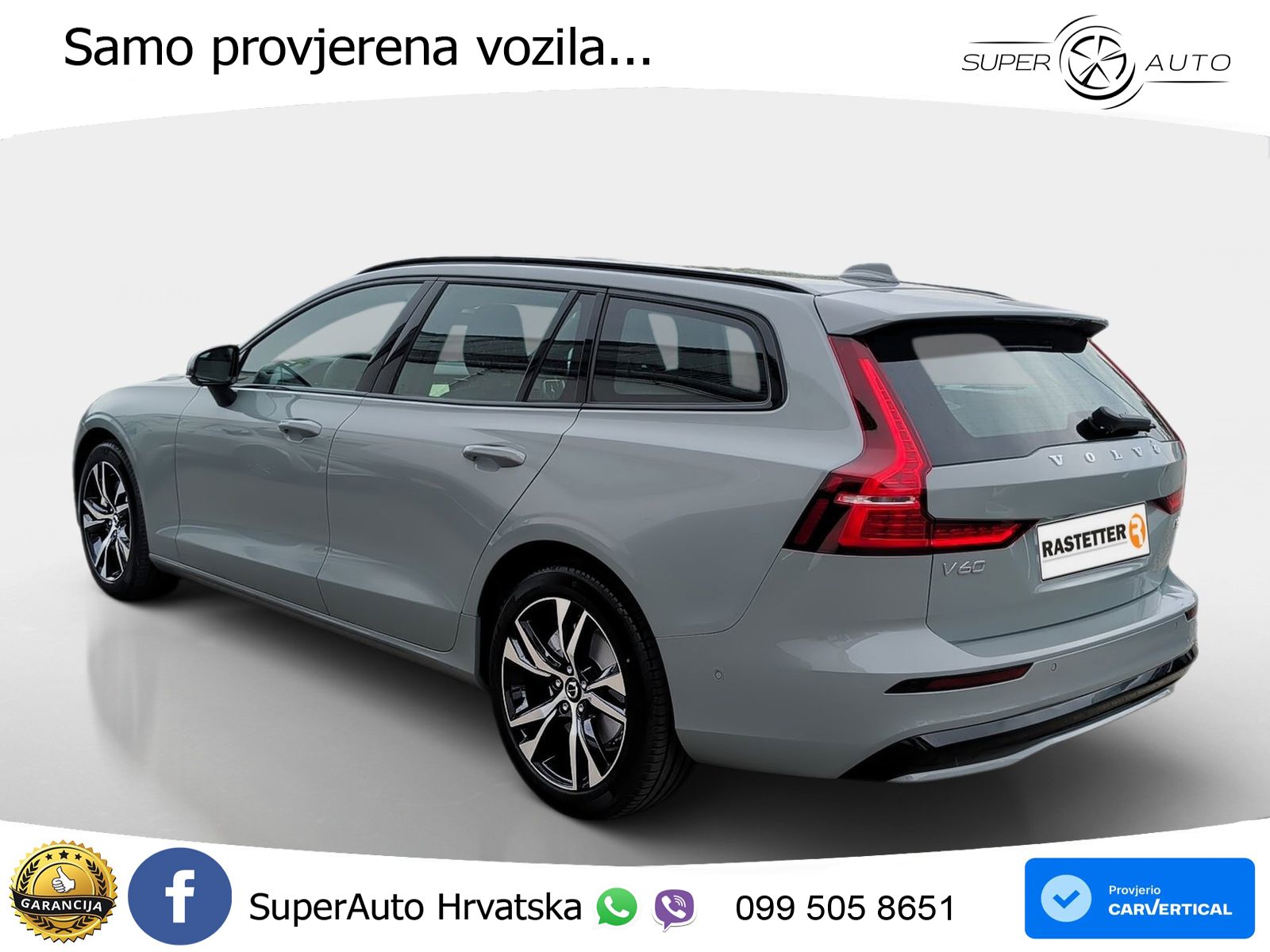 Volvo V60 2.0 B4 Benzin DCT LED+GR SJED+ACC