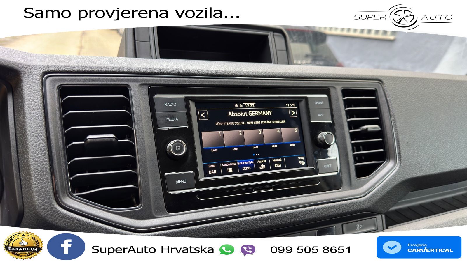 Volkswagen Crafter 35 PLUS*DOKA*Lang Hochdach*6-SITZER*AHK 140 KS
