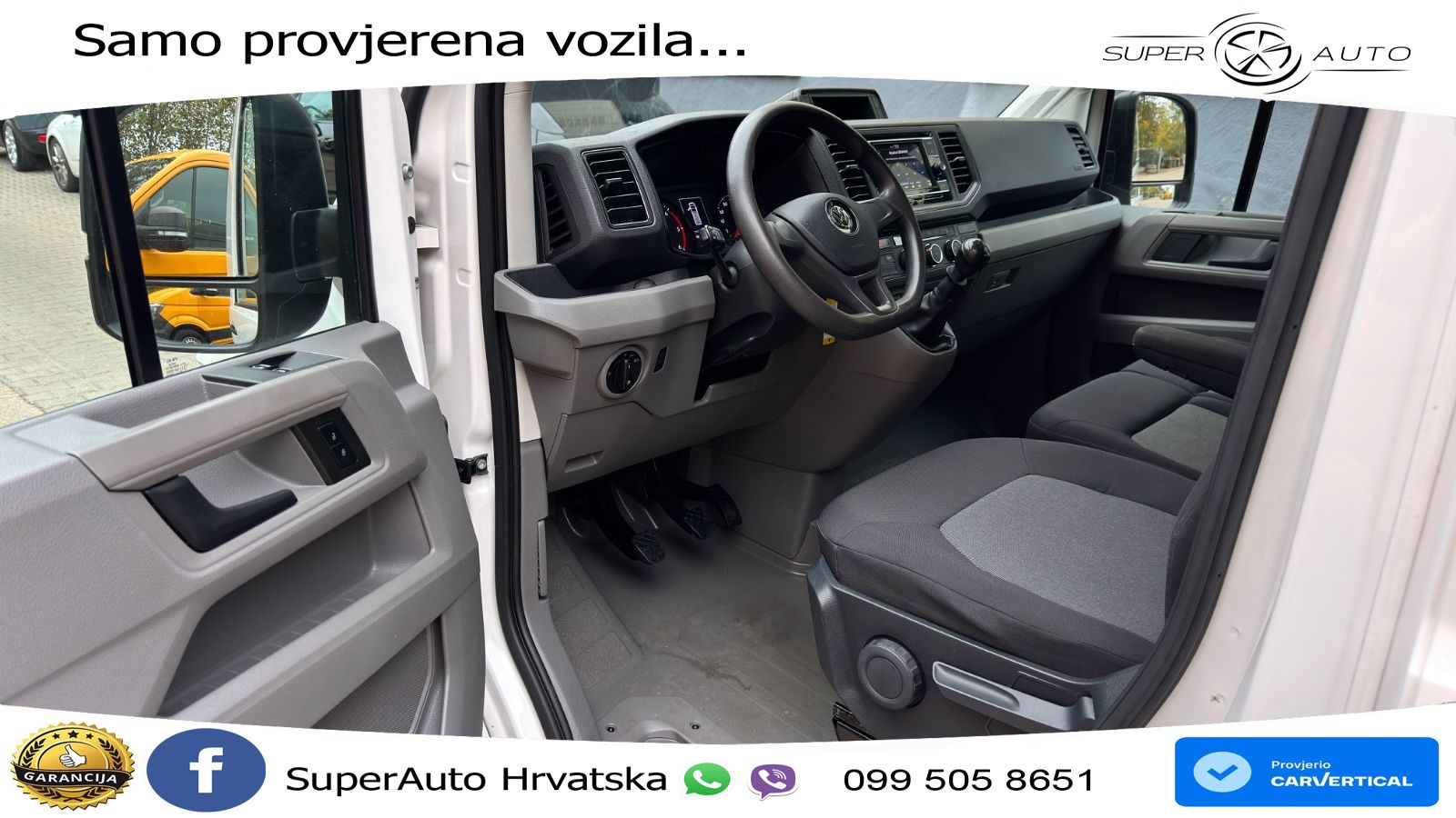 Volkswagen Crafter 35 PLUS*DOKA*Lang Hochdach*6-SITZER*AHK 140 KS