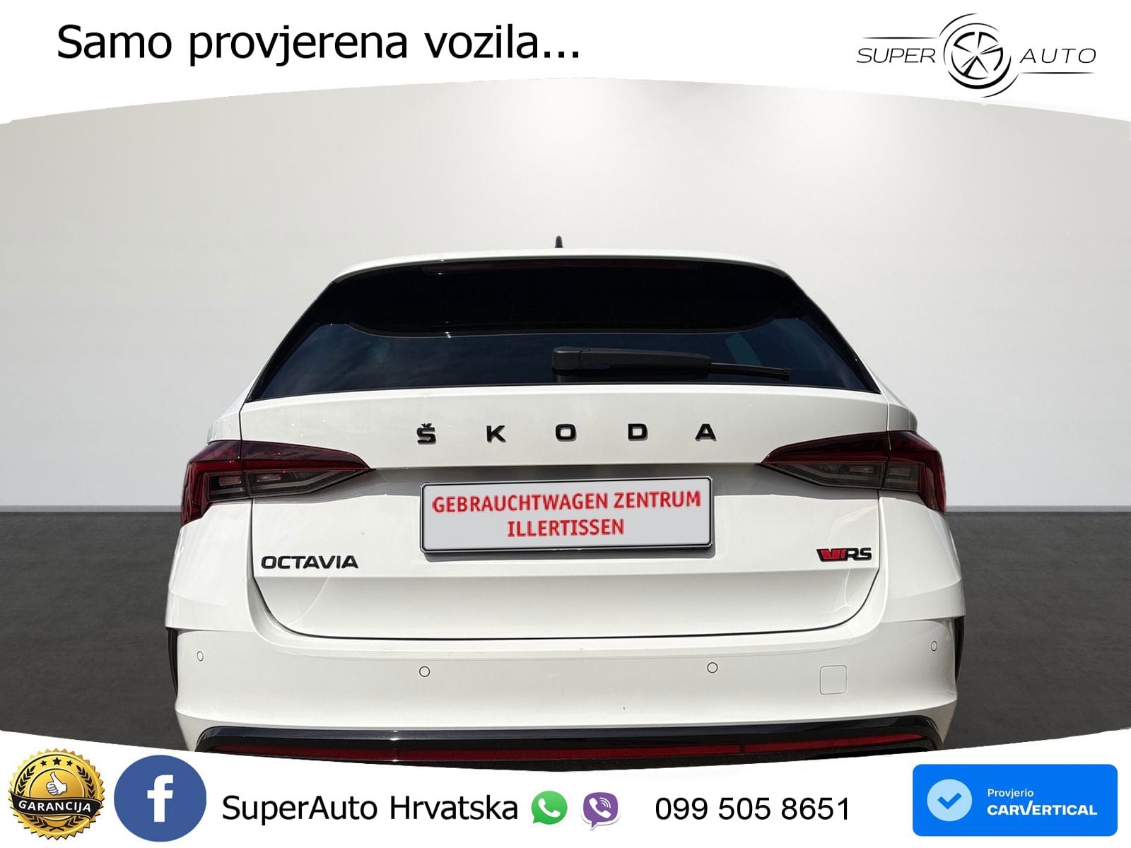 Škoda Octavia Combi RS 2.0 TDI (200 KS) 4x4 DSG LED+GR SJED+ACC