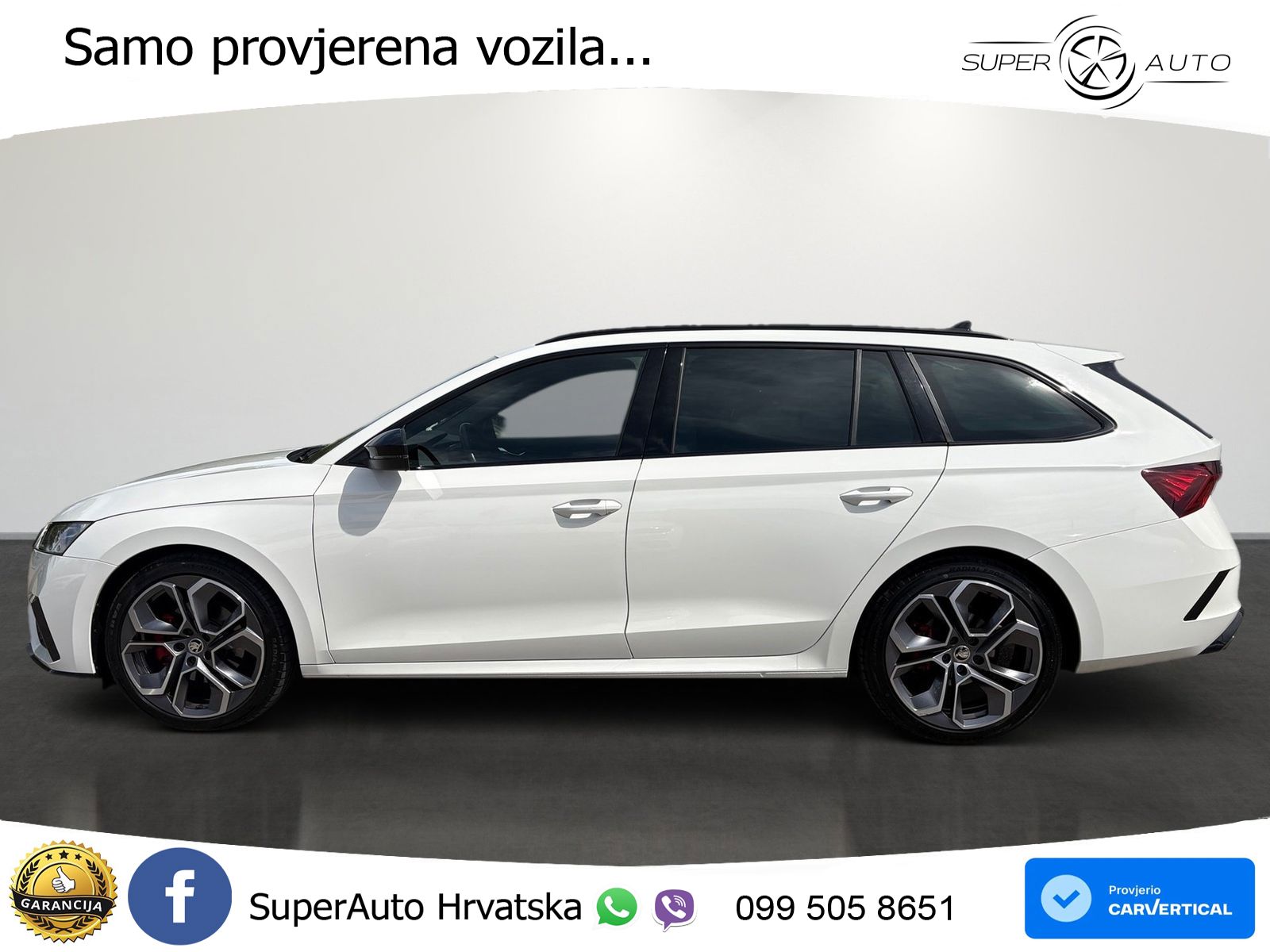 Škoda Octavia Combi RS 2.0 TDI (200 KS) 4x4 DSG LED+GR SJED+ACC