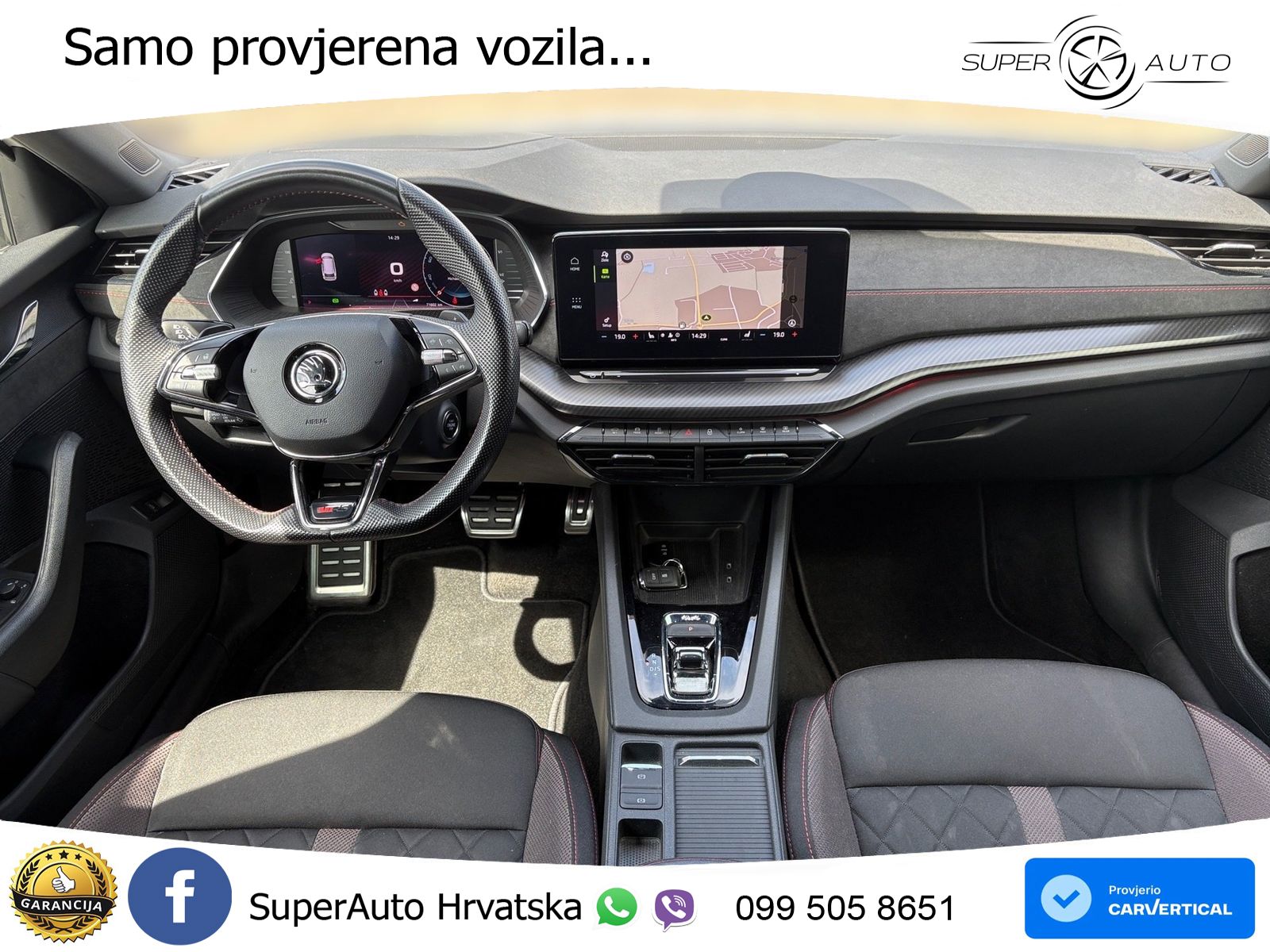 Škoda Octavia Combi RS 2.0 TDI (200 KS) 4x4 DSG LED+GR SJED+ACC
