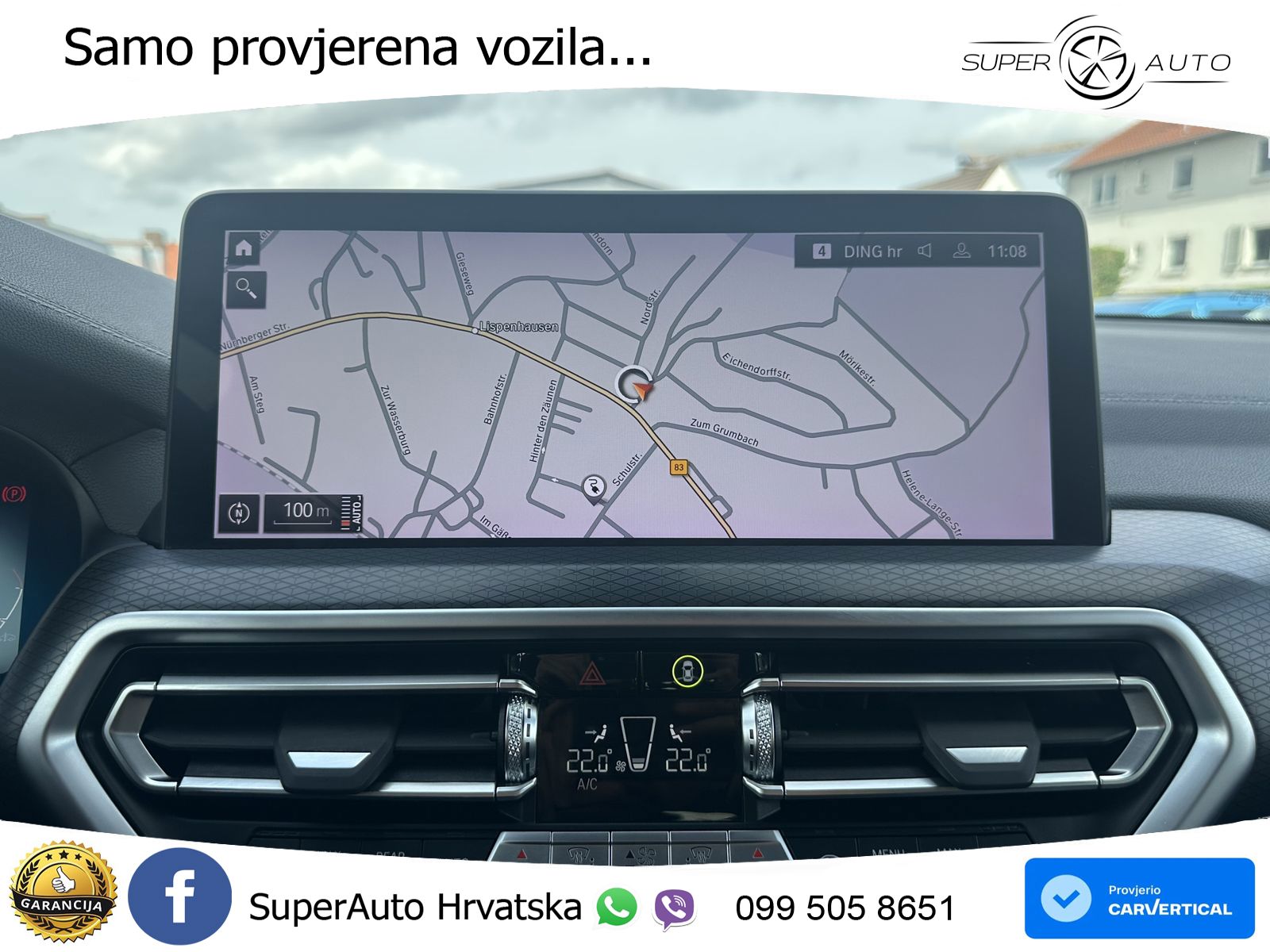 BMW iX3 80 kWh (286 KS) M Sport LED+GR SJED+ACC