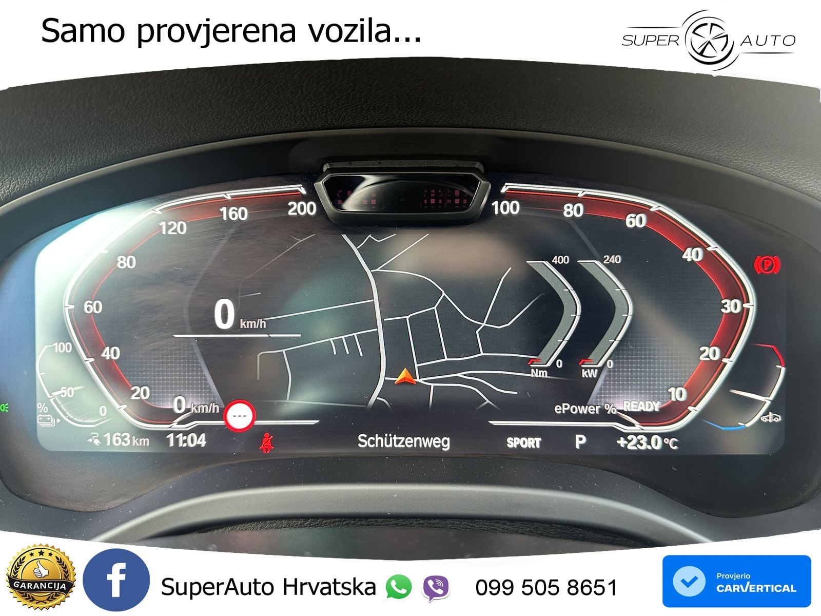 BMW iX3 80 kWh (286 KS) M Sport LED+GR SJED+ACC
