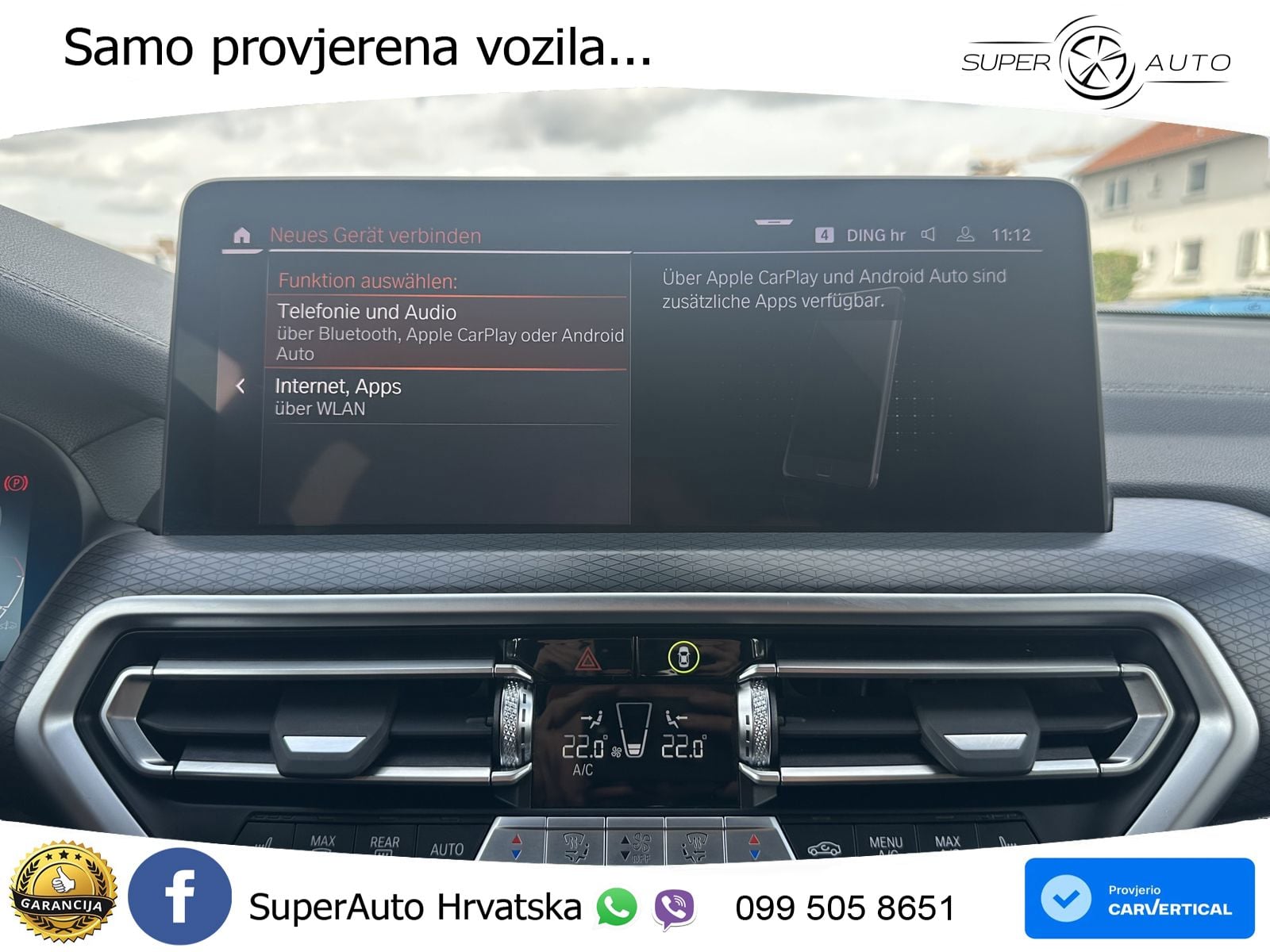 BMW iX3 80 kWh (286 KS) M Sport LED+GR SJED+ACC