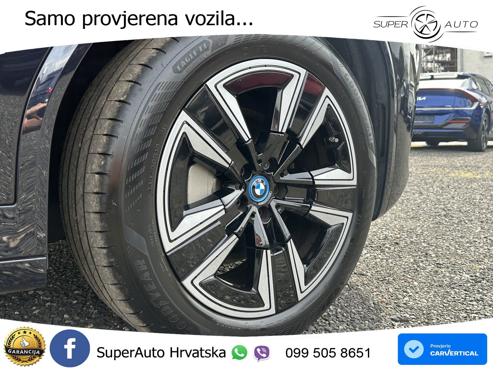 BMW iX3 80 kWh (286 KS) M Sport LED+GR SJED+ACC