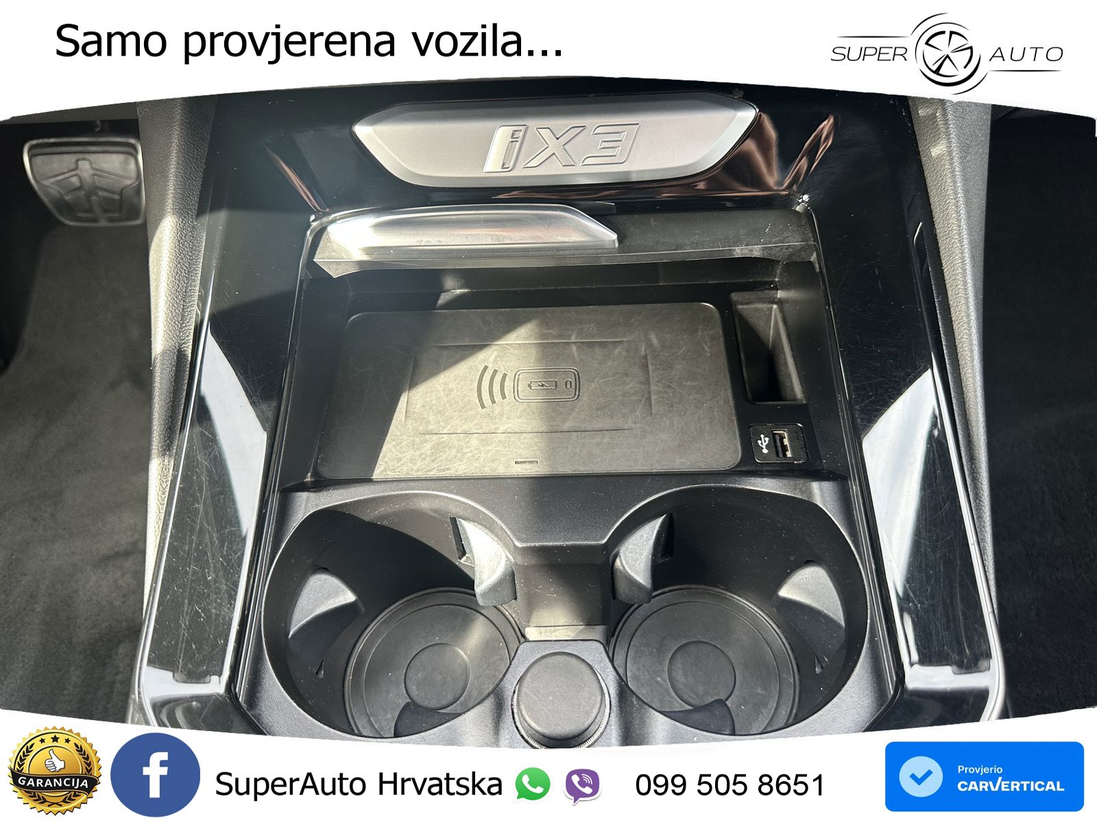 BMW iX3 80 kWh (286 KS) M Sport LED+GR SJED+ACC
