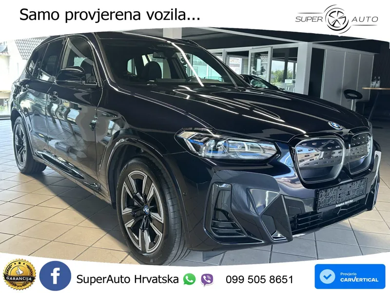 BMW iX3 80 kWh (286 KS) M Sport LED+GR SJED+ACC