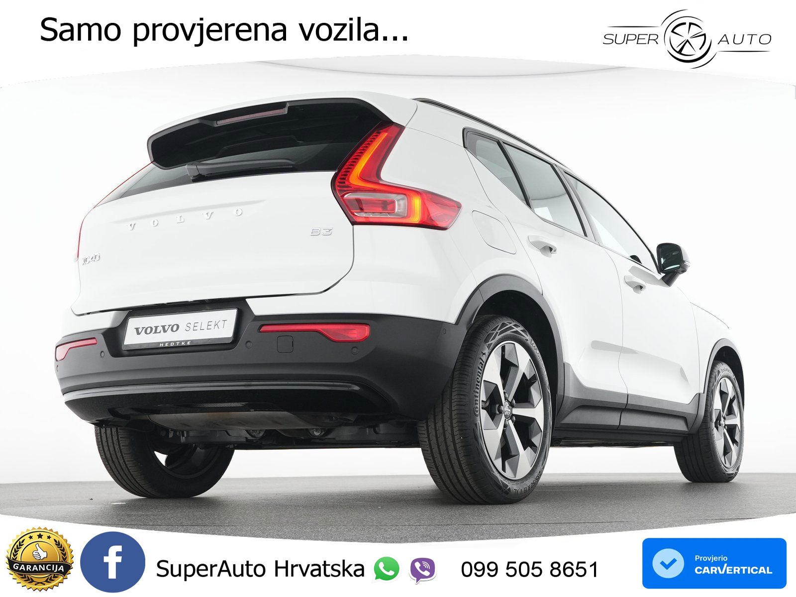 Volvo XC40 2.0 B3 163 KS Automatic LED+GR SJED+ACC