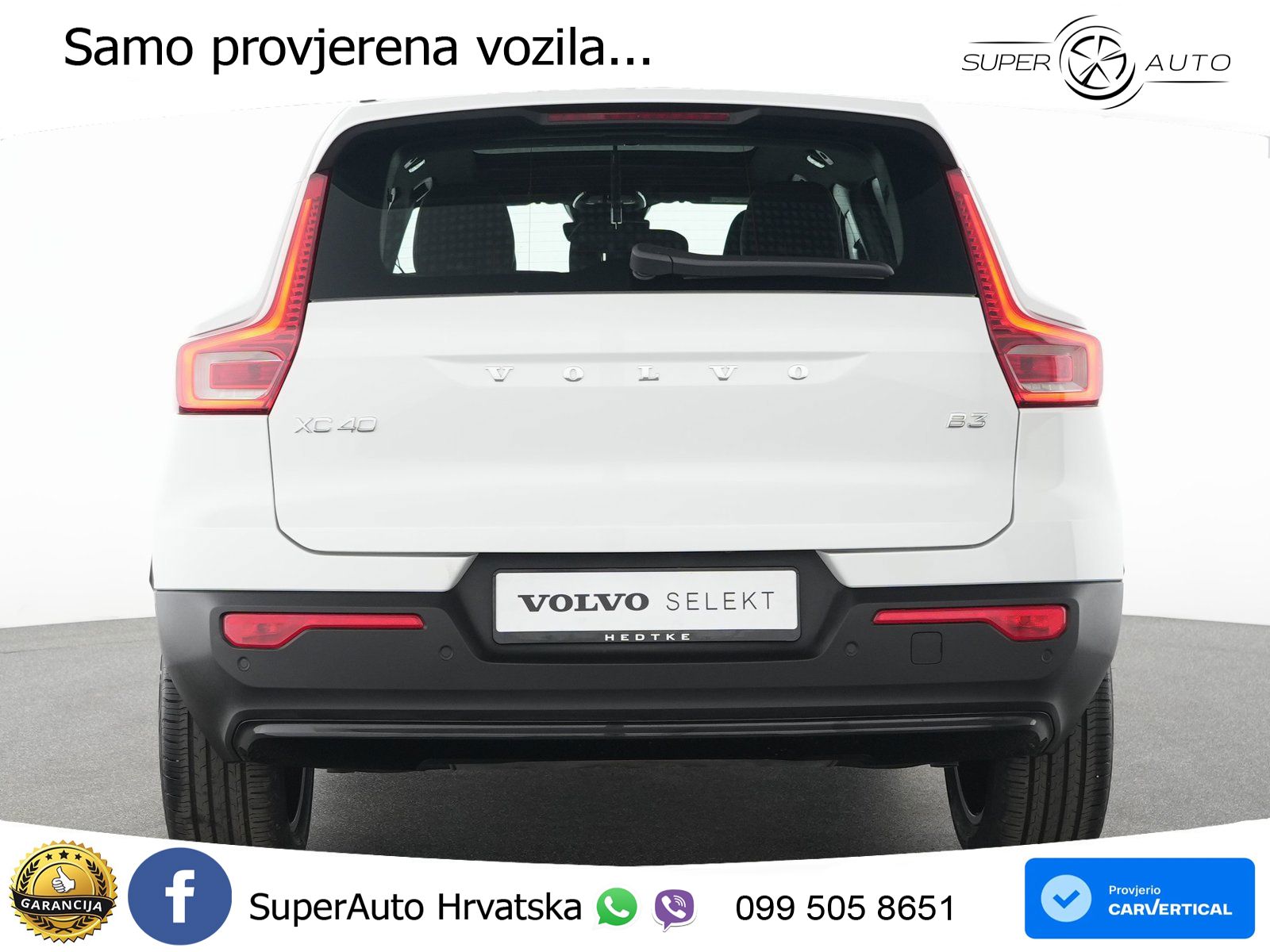 Volvo XC40 2.0 B3 163 KS Automatic LED+GR SJED+ACC