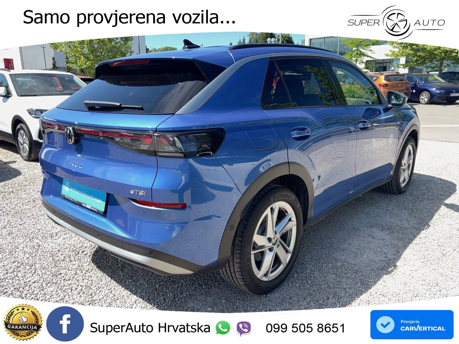 Volkswagen T-Roc 1.5 TSI (150 KS) DSG LED+GR SJED+ACC