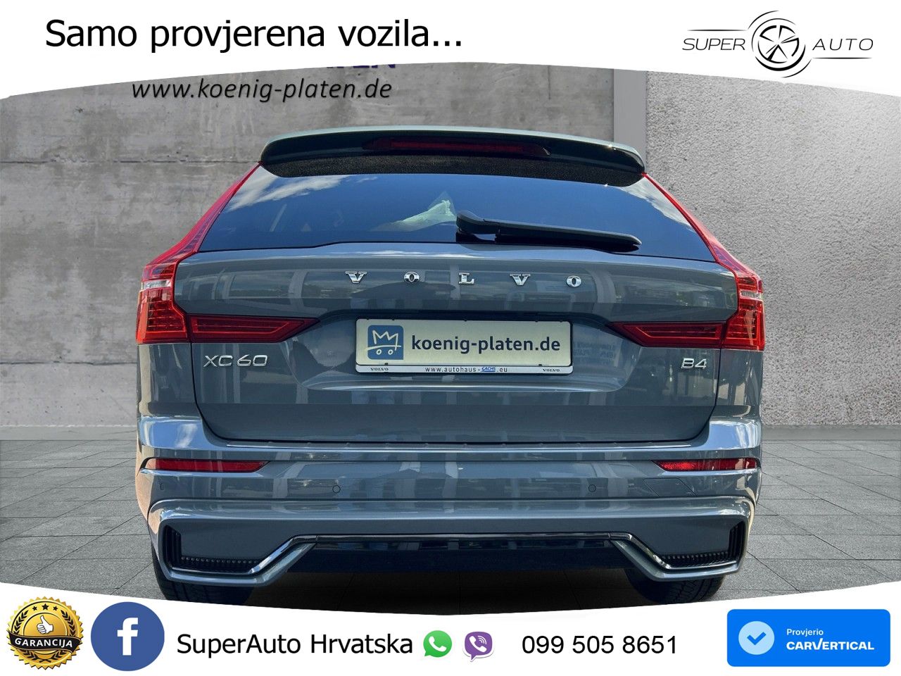 Volvo XC60 B4 Benzin FWD Geartronic LED+GR SJED+ACC