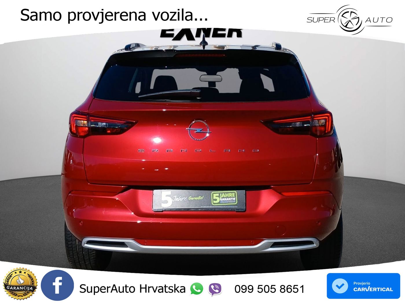 Opel Grandland 1.2i Turbo (130 KS) Automatic Ultimate LED+GR SJED+ACC