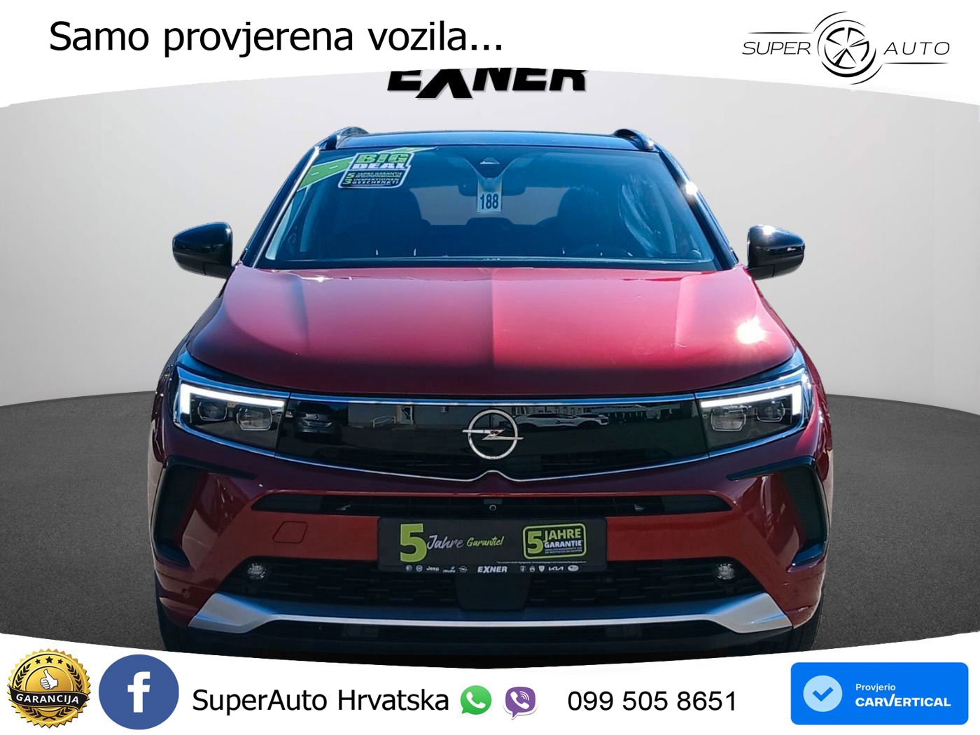 Opel Grandland 1.2i Turbo (130 KS) Automatic Ultimate LED+GR SJED+ACC