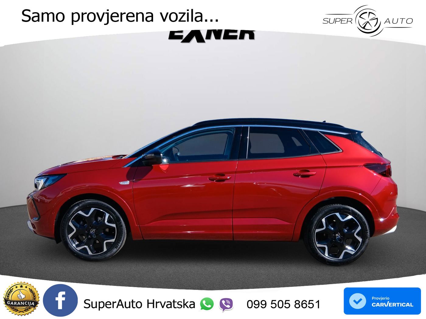 Opel Grandland 1.2i Turbo (130 KS) Automatic Ultimate LED+GR SJED+ACC
