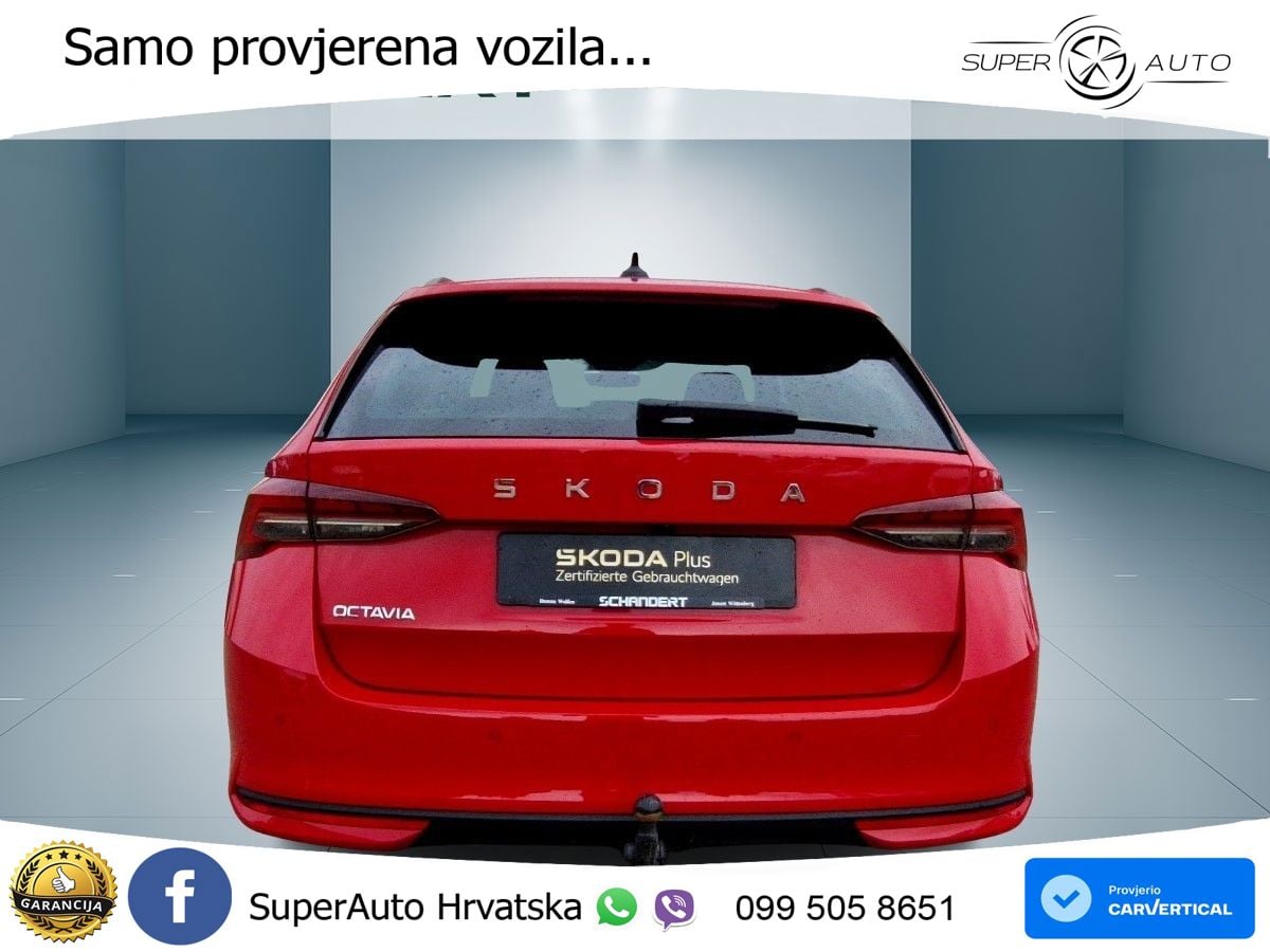 Škoda Octavia Combi 2.0 TDI (150 KS) DSG LED+GR SJED+ACC