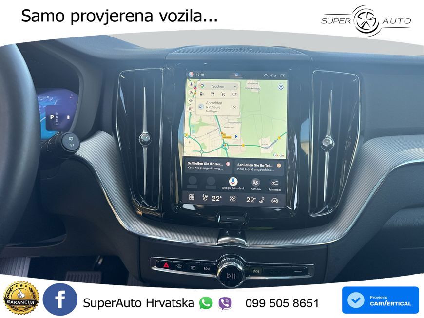 Volvo XC60 B4 Diesel FWD Geartronic LED+GR SJED+ACC