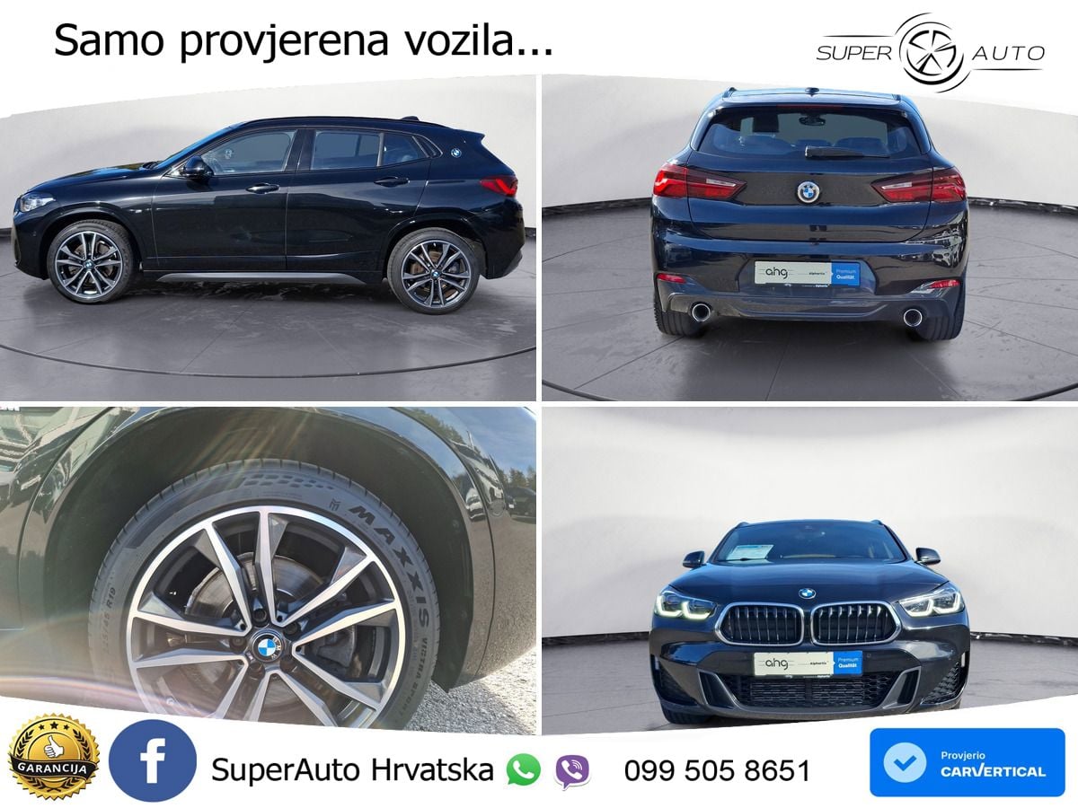 BMW X2 xDrive25d Steptronic M Sport LED+GR SJED+ACC