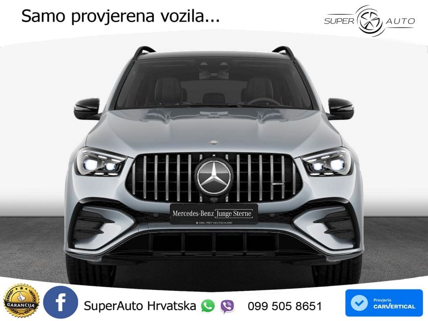 Mercedes AMG GLE 53 (435 KS) EQ Boost 4MATIC+ AMG SPEEDSHIFT TCT 9G LED+GR SJED+ACC