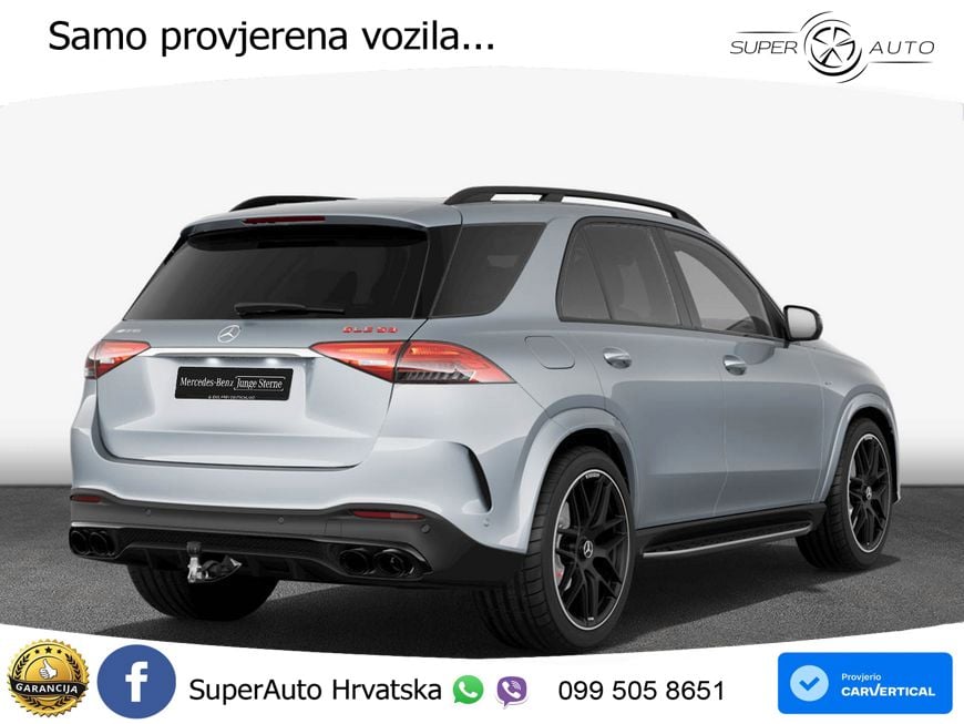 Mercedes AMG GLE 53 (435 KS) EQ Boost 4MATIC+ AMG SPEEDSHIFT TCT 9G LED+GR SJED+ACC