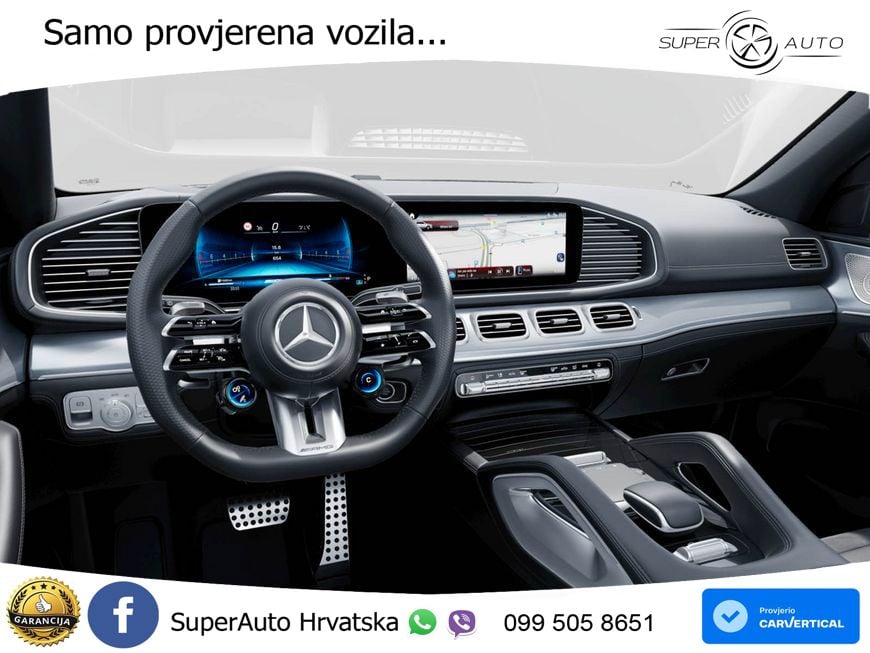 Mercedes AMG GLE 53 (435 KS) EQ Boost 4MATIC+ AMG SPEEDSHIFT TCT 9G LED+GR SJED+ACC